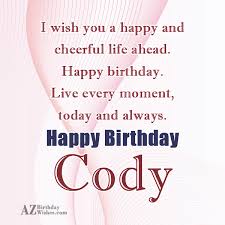 It is the most annoying (and hilarious) card you will ever see. Happy Birthday Cody