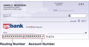 Reading a check for routing number. Find Your Routing Number Checking Routing Numbers U S Bank