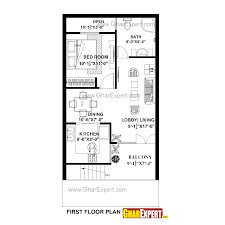 In general each house plan set may include a roof drainage plan which will show the layouts of all roof sections/planes. House Plan For 20 Feet By 40 Feet Plot Plot Size 89 Square Yards Gharexpert Com
