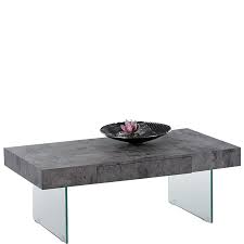 Couchtisch 52 fotos ausgefallene designer modelle in. Stolkom Stone Couchtisch Mit Mdf Betonplatte Und Beinen Aus Glas