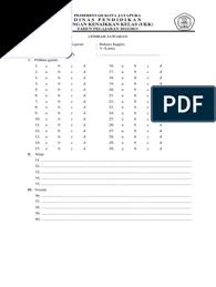 Kubus kertas bisa dijadikan mainan yang menyenangkan, fitur dekoratif, atau hiasan natal, dan berbagai macam kegunaan lainnya. Contoh Lembar Jawaban Pilihan Ganda Sd Pdf