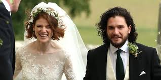 The pair married on saturday at kirkton of rayne church in scotland in a ceremony attended by many of their got costars. Best Photos From Kit Harington And Rose Leslie S Wedding