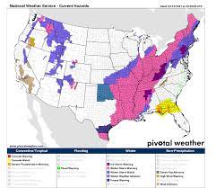 Current Winter Storm Map Parts Of The United States Brace For A Significant Snowstorm, Freezing  Rain, And Tornado Threat As The Polar Vortex Lobe Heads East Through Tuesday