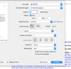 Im querformat hingegen spalte a bis k und zeile 1 bis 33. High Sierra Kein Druck Im Querformat Apple Community