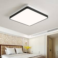 Shop bathroom flush mount lighting at luxedecor.com. Remote Control High Performance 48 60w Cube Led Flush Mount Lighting With Cool White Light Anti Glare Square Surface Mount Lighting Applicable For Bathroom Bedroom Living Room Balcony Entryway Beautifulhalo Com