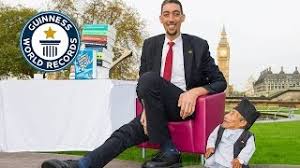 Guinness world records today received word of a new contender for the title of smallest living man. Guinness World Records Day 2014 Tallest And Shortest Men Meet Youtube