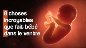Vous pouvez adopter toutes les positions qui vous. 8 Choses Etonnantes Que Fait Bebe Dans Le Ventre Youtube