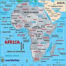 Africa is one of the most populous and the second largest continent in the world. Africa Map Map Of Africa Worldatlas Com