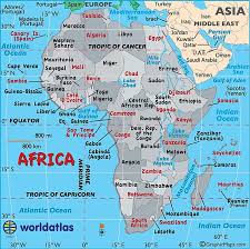 Africa is also home to 14 percent of the world population, more than 3 times the population of the usa, but still lesser than the population of india. Africa Map Map Of Africa Worldatlas Com