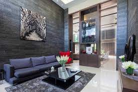 Dengan desain begini, tamu atau teman anda bisa semakin merasa santai saat ngobrol sambal nonton tv dan menikmati cemilan bersama anda di ruang tamu. Inspirasi Desain Interior Ruang Tamu Sederhana Yang Elegan Arsitag