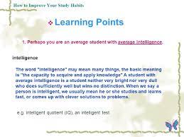 This is the archive page for the language points. Unit One How To Improve Your Study Habits Introduction Discussion Learning Points Teaching Summary Homework Exercises Ppt Download