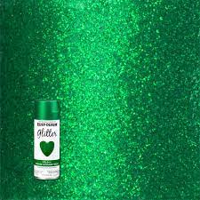 Rust Oleum Specialty 10 25 Oz Kelly Green Glitter Spray Paint 342612 The Home Depot
