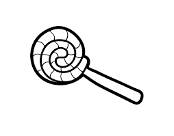 Pour little round dollops over top of lollipop. Rolled Lollipop Coloring Page Coloringcrew Com