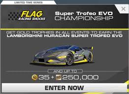 The series involves exclusively huracán super trofeo evo model cars in 3 continental series: Lamborghini Huracan Super Trofeo Evo Championship V9 1 Real Racing 3 Wiki Fandom