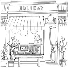 Holiday Magazine Cafe Holiday Holiday Magazine Easy Coloring Pages Paris Holiday