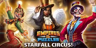 You can only obtain the hero of the month via the epic hero summon, elemental summon, or event summons. Empires And Puzzles Will Introduce New Stages And Heroes In Its Match 3 World In Upcoming Starfall Circus Event Articles Pocket Gamer