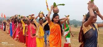 कलश यात्रा के साथ श्रीमद् भागवत कथा शुरू - Shrimad Bhagwat Katha begins  with Kalash Yatra - Jharkhand Jamtara Local News