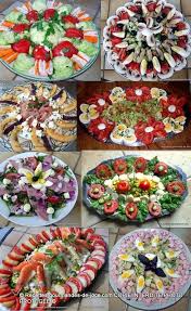 Presentation De Plats De Crudites Presentation Salade Recette Buffet Froid Recettes De Cuisine