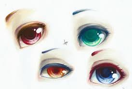 Eye Practice With My Copics By Ramuramu On Deviantart Eye Drawing Realistic Eye Drawing Drawings