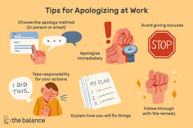 Are you being falsely charged with a crime? When And How To Apologize At Work