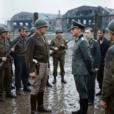 A German Officer Demanded Respect — Patton Gave Him Cold Reality By April  14, 1945, Germany was full of men pretending not to understand that  everything they had served was already dead.