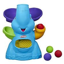 Amazon Com Playskool Poppin Park Elefun Busy Ball Popper Toy Toys Games Toys Playskool Toddler Toys