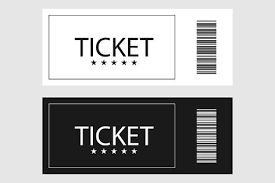Download White Black Ticket Vector Icons On Gray Background Ticket Vector Black Ticket Gray Background Ticket Design