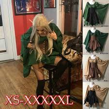 Plus Size Women Medieval Costume Woodland Wood Dress Elf Fairy Fantasy Waist Cincher Corset Set Top And Jagged Skirts Aliexpress