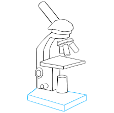 How To Draw A Microscope - Really Easy Drawing Tutorial