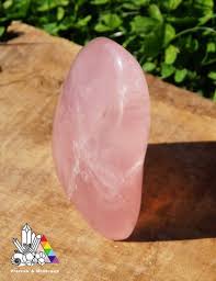 Magnifique Quartz Rose Poli- Qualité exceptionnelle