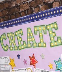 Marquee Motivation Bulletin Board Display Bulletin Board Display Student Work Bulletin Board Work Bulletin Boards