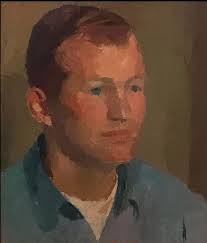 Portrait of Sammy Britt by Henry Hensche (warm photo)