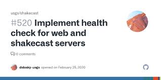 Enter search terms and tap the search button. Implement Health Check For Web And Shakecast Servers Issue 520 Usgs Shakecast Github