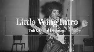 Little Wing Tab Chord Diagrams Jimi Hendrix Intro Guitar Lessons