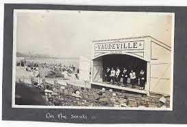 Weymouth The Vaudeville Pavilion On The Beach - Vintage Photograph C1935 Ebay Weymouth Beach Vintage Photographs Old Photos