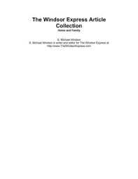 Check spelling or type a new query. Calameo The Windsor Express Home Family Article Collection