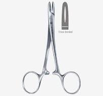 Portaagujas Surtex® Doyen: mandíbulas dentadas - ranura especial