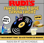 TRIVIA & TACOS!!! ???? NAME THAT TUNE ????