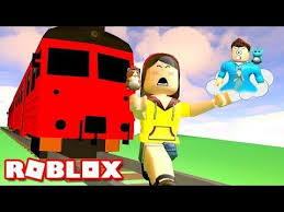 Be Crushed By A Speeding Train In Roblox Deathrun Microguardian Youtube Roblox Cookie Swirl C Crushes