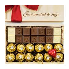 See more ideas about sorry gifts, apology cards, im sorry cards. Personalised I M Sorry Gifts Edible I M Sorry Gifts Chocolate Messages