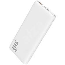 How long does a portable charger stay charged? Baseus Bipow Quick Charge Power Bank Pd Qc 10000mah 18w White Powerbank Alzashop Com