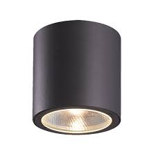 Amazon's choicefor canopy lights outdoor. Eurofase Sky Collection 1 Light Graphite Grey Outdoor Led Flush Mount 28287 025 The Home Depot