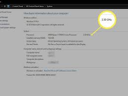 How To Check Cpu Speed