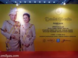 Raja nazrin shah ibni sultan azlan muhibbuddin shah diputerakan pada 27 november 1956. Exhibition 35th Sultan Of Perak Hrh Sultan Nazrin Shah From Emily To You