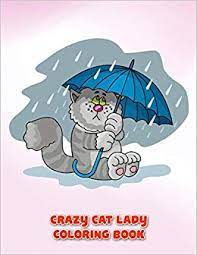 I was recently gifted a new coloring book called crazy cat lady!!! Crazy Cat Lady Coloring Book Boosts Children Confidence Solve And Fun Wynter Karen 9781073196265 Amazon Com Books