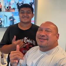 STL Crusader OL Deuce Sualevai @deuce.sualevai got his body right💯  Recovery is Key🔑 Deuce is putting in work this summer with @hustl_era and Brian  Derby!! Keep workin' hard son💯‼️ I got you