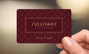 This exclusive offer is only available online through our website while supply last. Gift Cards Sullivan S Steakhouse