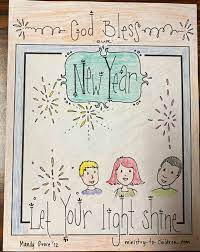 Free christmas printable coloring pages free. New Year S Coloring Page 2021 Let Your Light Shine Free Printbale Pdf