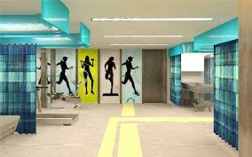 49 Physio Clinic Interior Designs For References In 2020 Healthcare Interior Design Clinic Design Gym Design