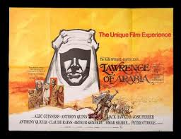 The 1962 movie won numerous awards like best picture and best director at the oscars. Lawrence Of Arabia 1962 Uk Quad Poster Lawrence Of Arabia Lawrence Movie Posters Vintage